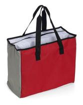 Bolsa Térmica Fitness Sacola Térmica Feira Supermercado - Vermelho