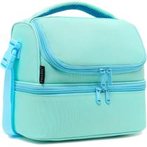 Bolsa Térmica FlowFly Doble Piso Aislada Azul Claro