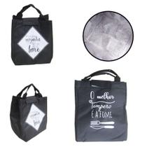 Bolsa termica frases sortidas 23,5x19x16,5cm - INTERPONTE