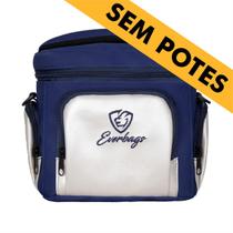 Bolsa Térmica Frasqueira Fitness Lancheira Marmita Dieta Alimentar Espaçosa Academia Esportiva - Everbags