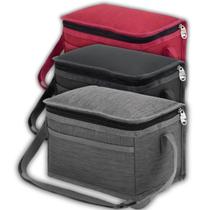 Bolsa Térmica Frasqueira Porta Marmita Lancheira Bebidas Poliéster Com Alça Uny Home Bolsa Térmica Frasqueira Porta Marmita Lancheira Bebidas Poliéster Com Alça Uny Home
