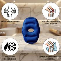 Bolsa Térmica Gel Frio Calor Alívio Joelho Articulações Pós-Operatório Lesões Dores Inchaço
