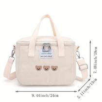 Bolsa Térmica Grande à Prova D'Água Ideal para Almoço, Viagem e Piquenique