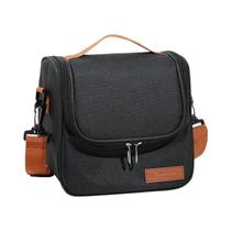 Bolsa Térmica Grande Capacidade Para Almoço Com Compartimento Para Gelo, Bolsa De Mão Transversal