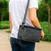 Bolsa Térmica Grande e Portátil para Marmita com Alça Ideal para o Uso Diário Porta Lanche Bebida