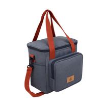 Bolsa Térmica Grande Lancheira C/ Alça Ajustável de Ombro Bolsa Térmica Grande Lancheira C/ Alça Ajustável de Ombro