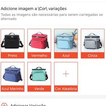 Bolsa Térmica Grande Portatil Marmita Viagem Com Alça