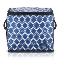 Bolsa Térmica Grande Praia Feira Conserva Alimentos Lanches Bebidas Trufas Bolo no Pote Com Alça