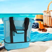 Bolsa Termica Grande Reforçada Praia Lazer Piquenique Lançamento