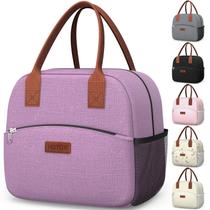 Bolsa Térmica HOTOR Resistente y Aislante 10L Morada para Adultos