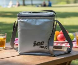Bolsa Térmica Ice Bag - 5 Lts Marmita Lancheira Praia
