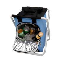 Bolsa térmica ice cooler banqueta dobravel mor 25l azul