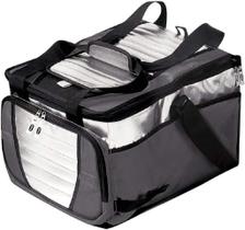 Bolsa Térmica Ice Cooler Dobrável 36L C/ 1 Divisória Cinza 3622- Mor Bolsa Térmica Ice Cooler Dobrável 36L C/ 1 Divisória Cinza 3622- Mor