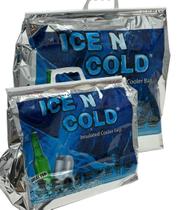 Bolsa térmica ICE N COLD G-Large, capacidade de 18 kg, pacote com 2 Bolsa térmica ICE N COLD G-Large, capacidade de 18 kg, pacote com 2