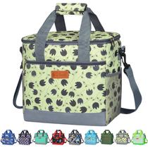 Bolsa térmica Iknoe 29x17x30cm isolada à prova de vazamentos 24 latas Bolsa térmica Iknoe 29x17x30cm isolada à prova de vazamentos 24 latas