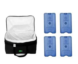 Bolsa Térmica Impermeável 30 Litros + 4 Gelos 500ml - Raju