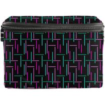 Bolsa Térmica Impermeável 5Lt M BLT111 Preta e Rosa/Verde - Teisen