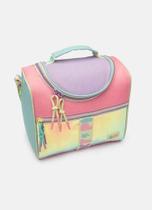 Bolsa Térmica Infantil Color Block Menina Puket Cor Rosa