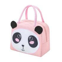 Bolsa Térmica Infantil Lanche Estampa Bichinho delicado chic