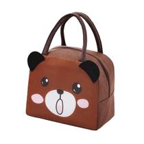 Bolsa Térmica Infantil Lanche Estampa Bichinho delicado chic