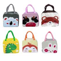 Bolsa Térmica Infantil Lancheira Escolar Viagem Animais