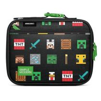 Bolsa Térmica Infantil Simples e Moderna Minecraft para Lanches Bolsa Térmica Infantil Simples e Moderna Minecraft para Lanches