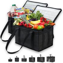 Bolsa térmica isolada e aquecedor de alimentos NZ Home Large, pacote com 2 Bolsa térmica isolada e aquecedor de alimentos NZ Home Large, pacote com 2