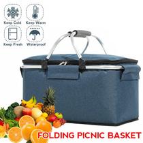 Bolsa térmica isolada Wokex Folding Picnic Camping Lunch