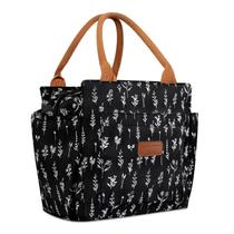 Bolsa Térmica Joymee para Almuerzo Reutilizable y a Prueba de Fugas, Bolsa Fresquera Blanca