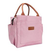 Bolsa Térmica Joymee Reutilizable Aislada Antiderrames 10.3L - Rosa