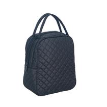 Bolsa térmica Jula Vance de tela acolchada, aislante, lavable, color negro Bolsa térmica Jula Vance de tela acolchada, aislante, lavable, color negro