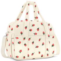 Bolsa Térmica KUBYA de Pana con Diseño de Fresa Aislada 7L/13L para Adultos