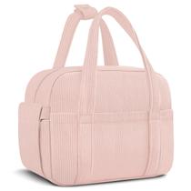 Bolsa Térmica KUBYA de Pana con Diseño de Fresa, Capacidad 7L/13L