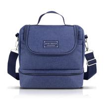 Bolsa Térmica Lancheira Necessaire Concept Marmita Lanches Bebidas 2 Compartimentos Bolsa Térmica Lancheira Necessaire Concept Marmita Lanches Bebidas 2 Compartimentos