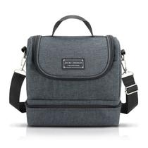 Bolsa Térmica Lancheira Necessaire Concept Marmita Lanches Bebidas 2 Compartimentos Bolsa Térmica Lancheira Necessaire Concept Marmita Lanches Bebidas 2 Compartimentos