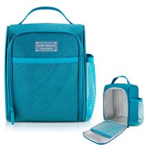 Bolsa Térmica Lancheira Necessaire Marmita Lanches Bebidas Fitness Academia Trabalho