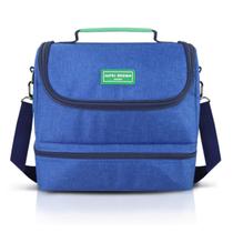 Bolsa Térmica Lancheira Necessaire Marmita Lanches Infantil Juvenil Escola Passeio Creche Menino Menina 2 Compartimentos Bolsa Térmica Lancheira Necessaire Marmita Lanches Infantil Juvenil Escola Passeio Creche Menino Menina 2 Compartimentos
