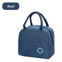 Bolsa Térmica Lancheira para Marmita com Bolso Lateral BM-F1181 - (Cores Sortidas)