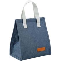 Bolsa Térmica Lancheira Porta Marmita Sem Zíper Fitness Passeio Trabalho