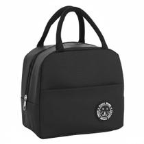 Bolsa Térmica Lancheira Preto 18x23x10 Bolsa Térmica Lancheira Preto 18x23x10