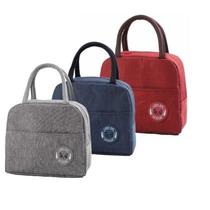 Bolsa Térmica Lisa Portátil Porta Marmita Impermeável Academia