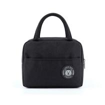 Bolsa Térmica Lunch Bag Portátil para Marmita - Preto