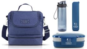 Bolsa Térmica Marmita Copo Porta Talher 4 Peças Concept Mais