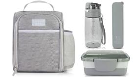 Bolsa Térmica + Marmita + Garrafa + Porta Talher/ Joy