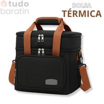 Bolsa Térmica Marmita Grande com Alça Ombro Lancheira Refeição Almoço Frio Quente Dia a Dia Bolsa Térmica Marmita Grande com Alça Ombro Lancheira Refeição Almoço Frio Quente Dia a Dia