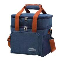 Bolsa Térmica Marmita Lancheira Alça Trabalho Academia Fitness Bolsa Térmica Marmita Lancheira Alça Trabalho Academia Fitness