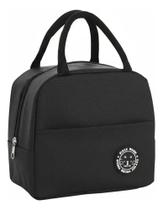 Bolsa Térmica Marmita Lancheira lunch bag Preto Bolsa Térmica Marmita Lancheira lunch bag Preto