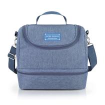 Bolsa Térmica Marmita Lancheira Necessaire 2 Divisórias Compartimentos Alça Ombro Fitness Academia Trabalho Escola Bolsa Térmica Marmita Lancheira Necessaire 2 Divisórias Compartimentos Alça Ombro Fitness Academia Trabalho Escola