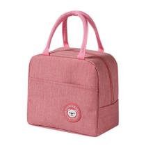 Bolsa Térmica Marmita Lancheira Rosa Academia E Passseios Bolsa Térmica Marmita Lancheira Rosa Academia E Passseios
