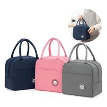 Bolsa Térmica Marmita Marmitex Lanche Bebida Bolsinha Fitnes
